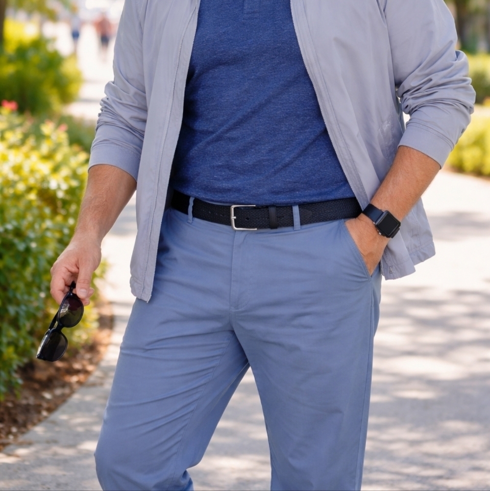 Public Rec Blue Dealmaker 5-Pocket Pants Size 44 New